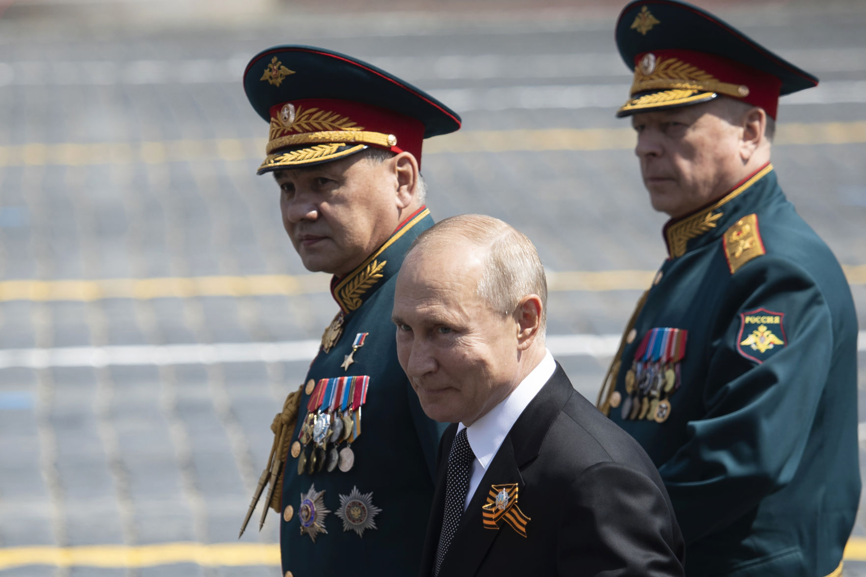 Russia Red Square Parade